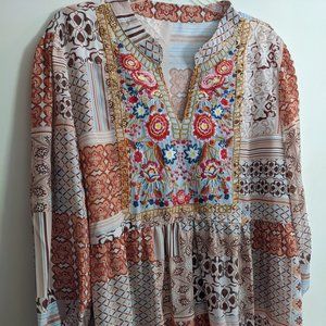 Floral Tunic blouse